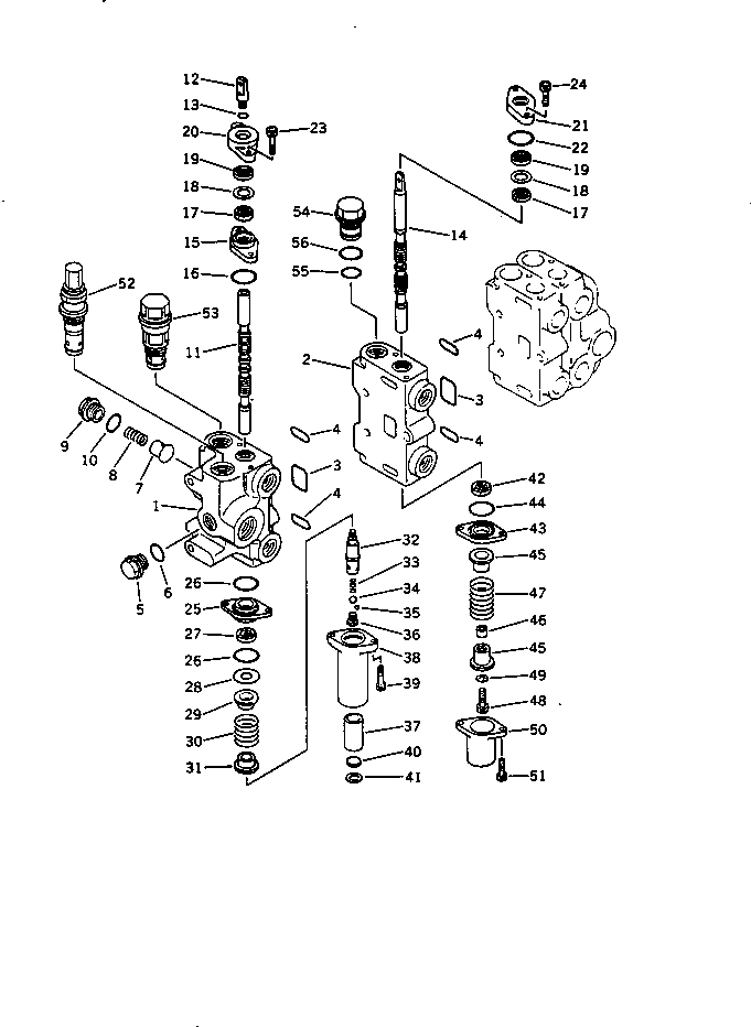 Клапан в сборе 700-84-49000 KOMATSU