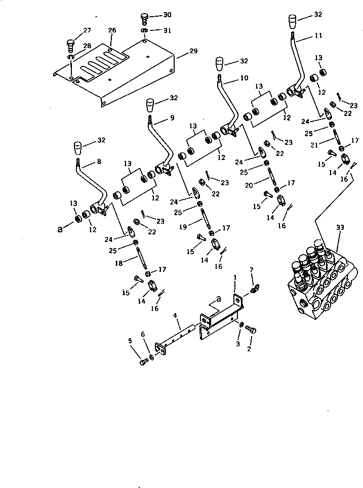 KNOB (ITL) 362-43-14980 KOMATSU