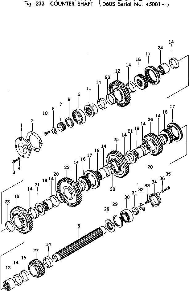 Шестерня 141-14-35283 KOMATSU