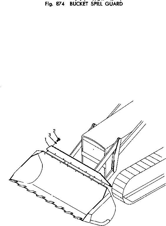 Ограждение 141-861-1420 KOMATSU