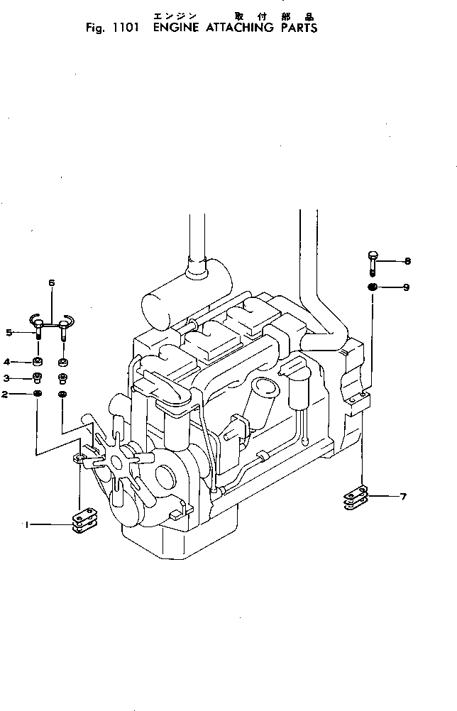 Болт 141-01-32111 KOMATSU