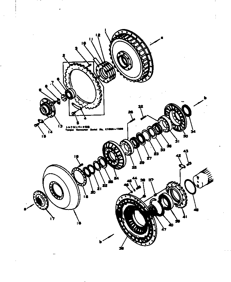 STATOR ASS'Y,FIRST 144-13-12100 KOMATSU
