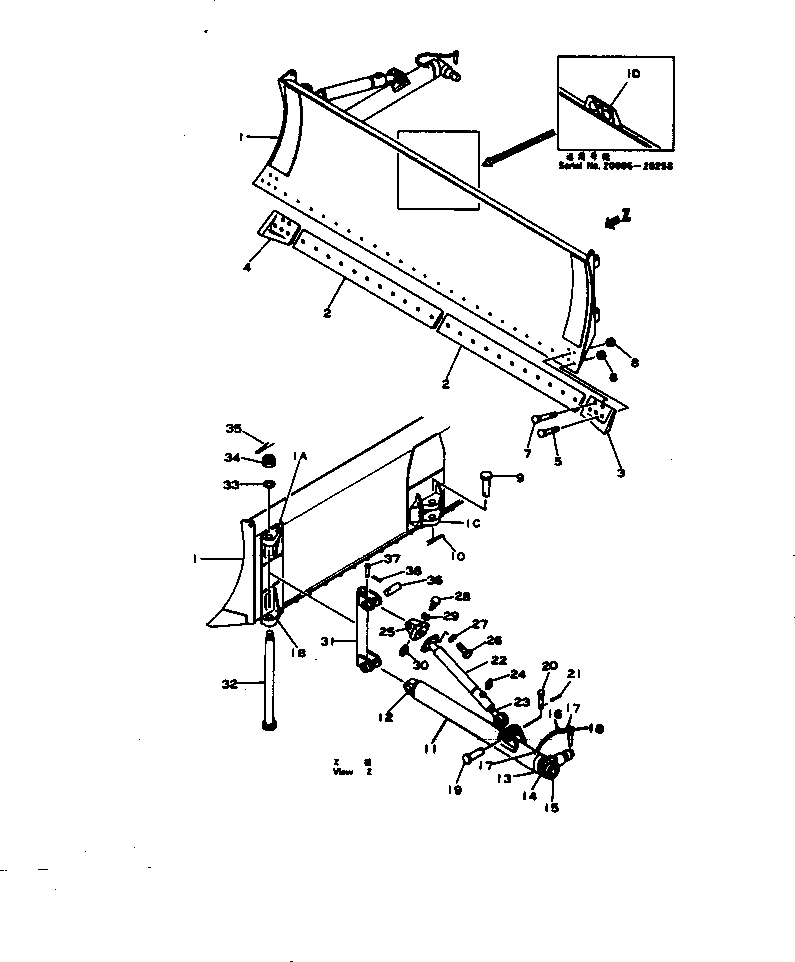 Пластина \0\130-70-41350 KOMATSU