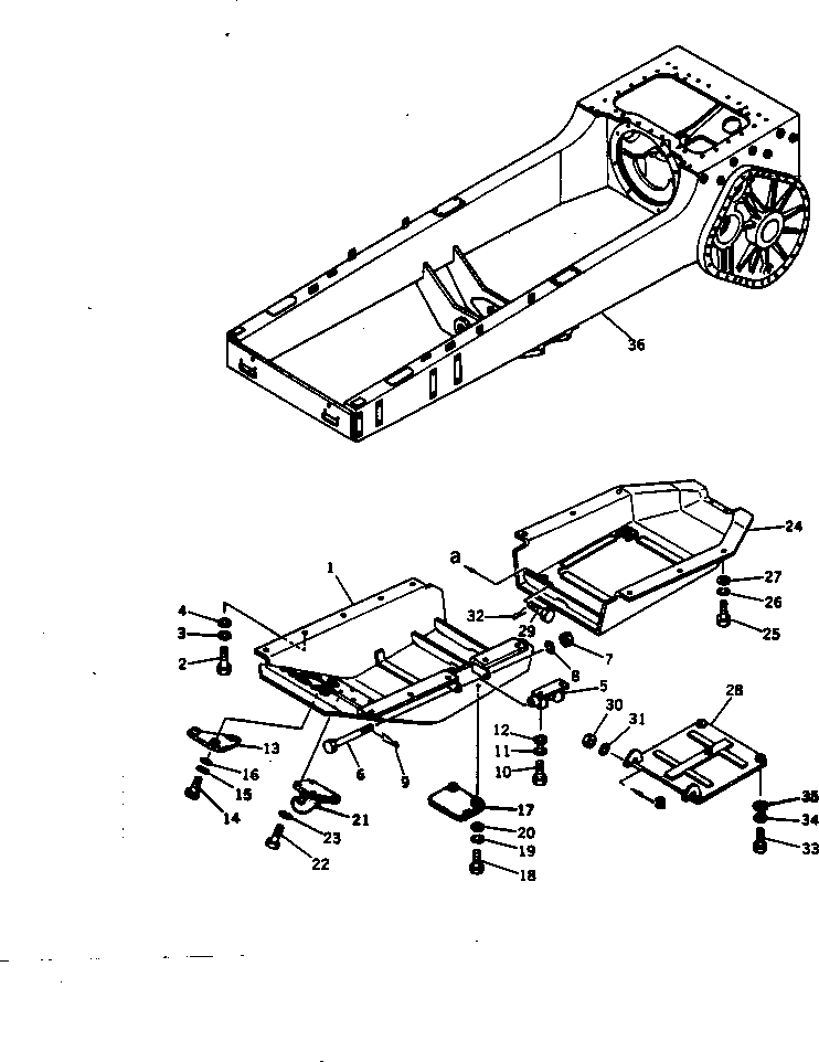 UNDER GUARD KIT 144-854-0120 KOMATSU