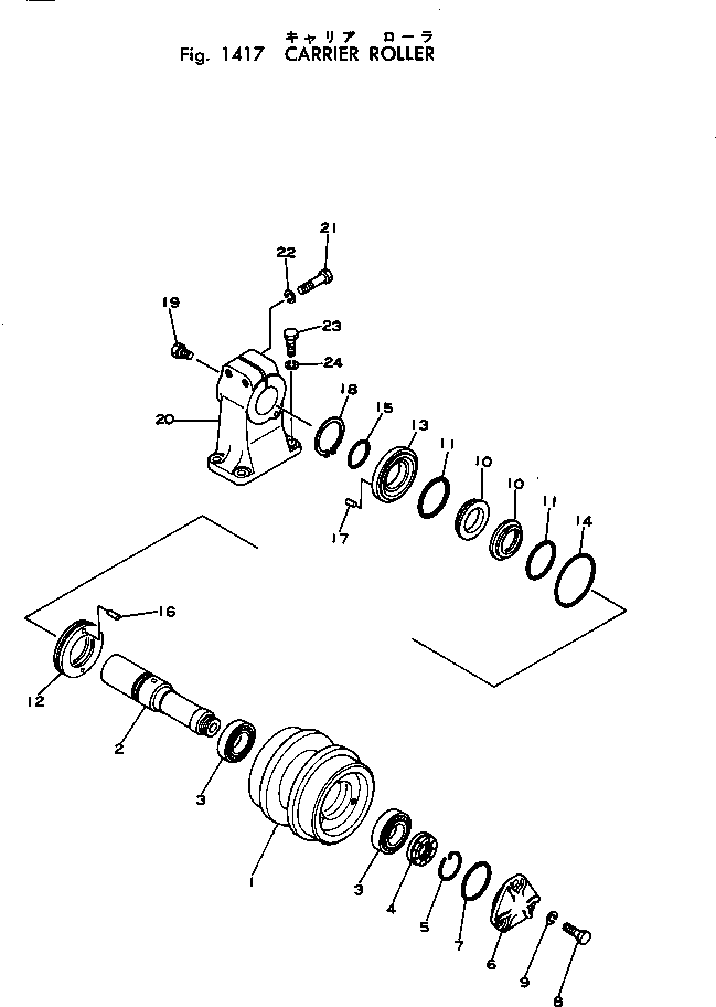 Уплотнительное кольцо 100-27-11420 KOMATSU