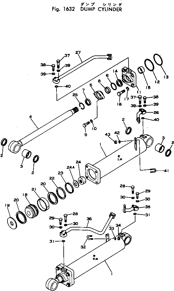 Гайка 07165-04547 KOMATSU