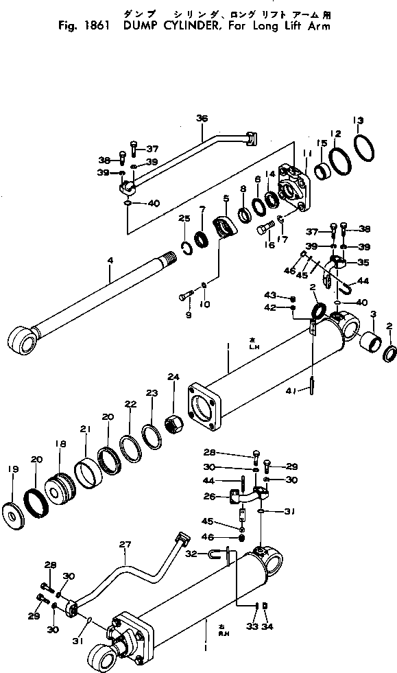 HEAD (WELDED) 07131-01360 KOMATSU