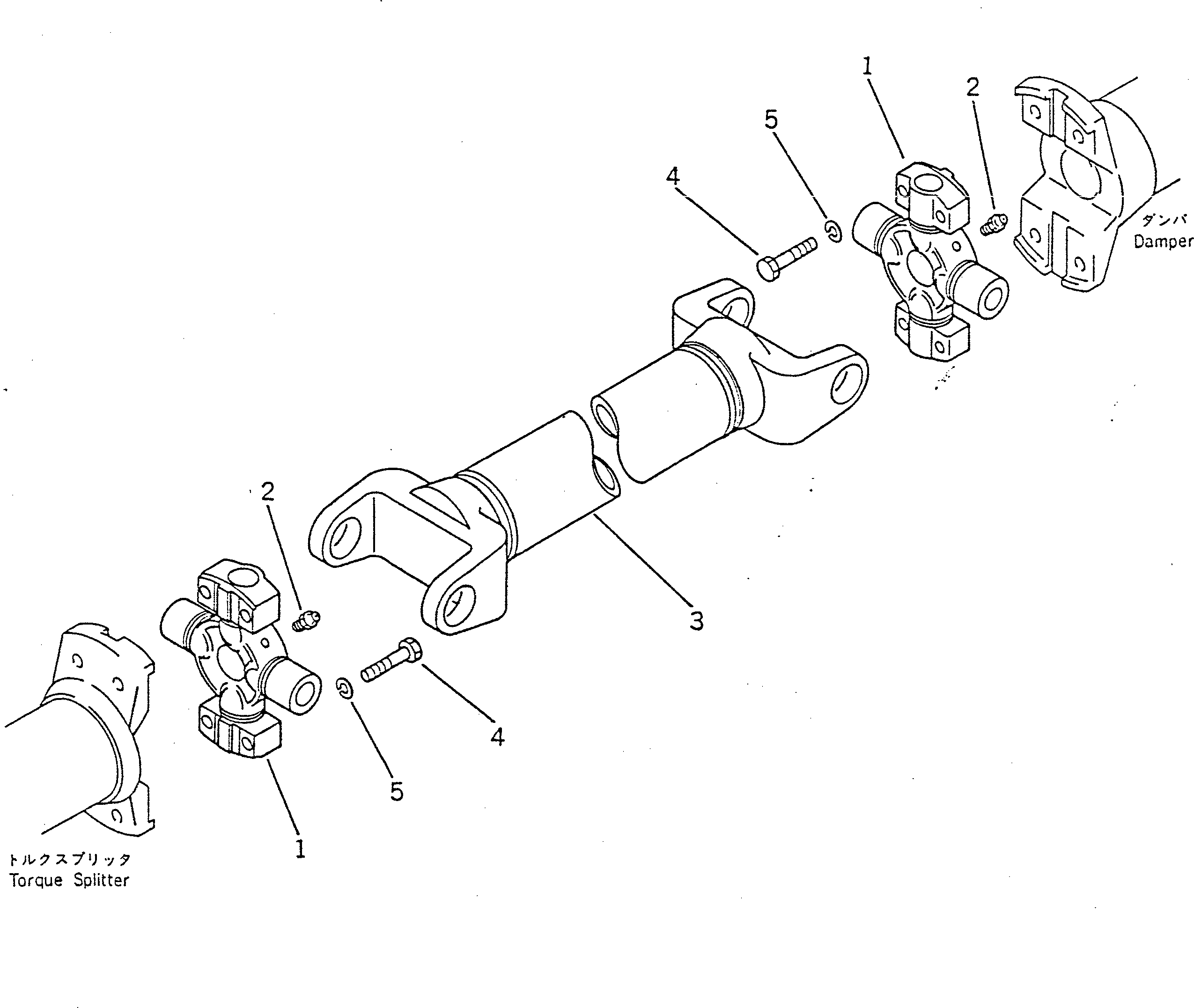 UNIVERSAL JOINT A. 142-12-13101 KOMATSU