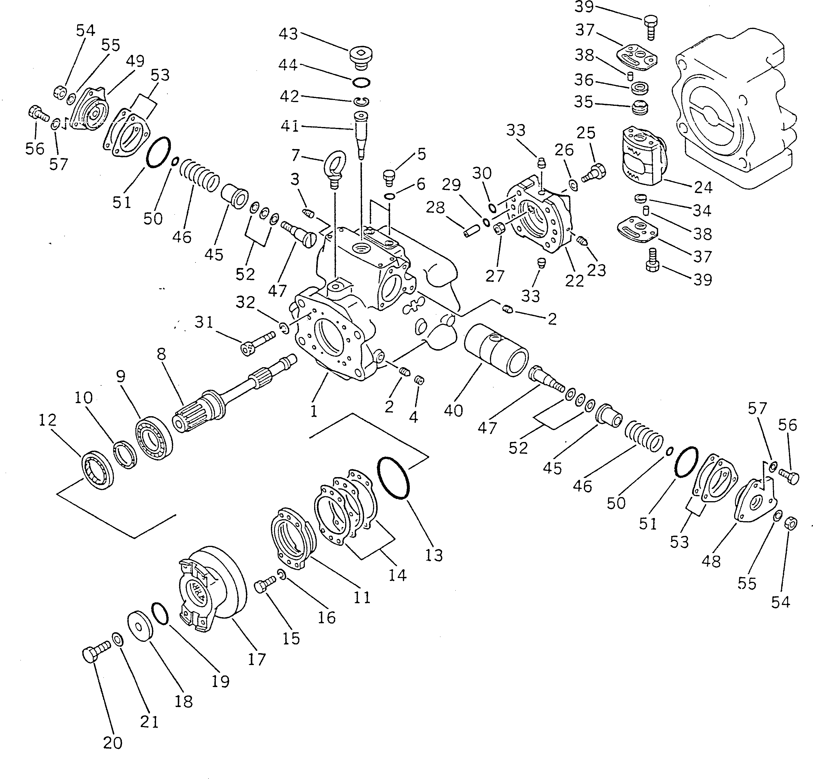 Насос в сборе 720-68-12100 KOMATSU