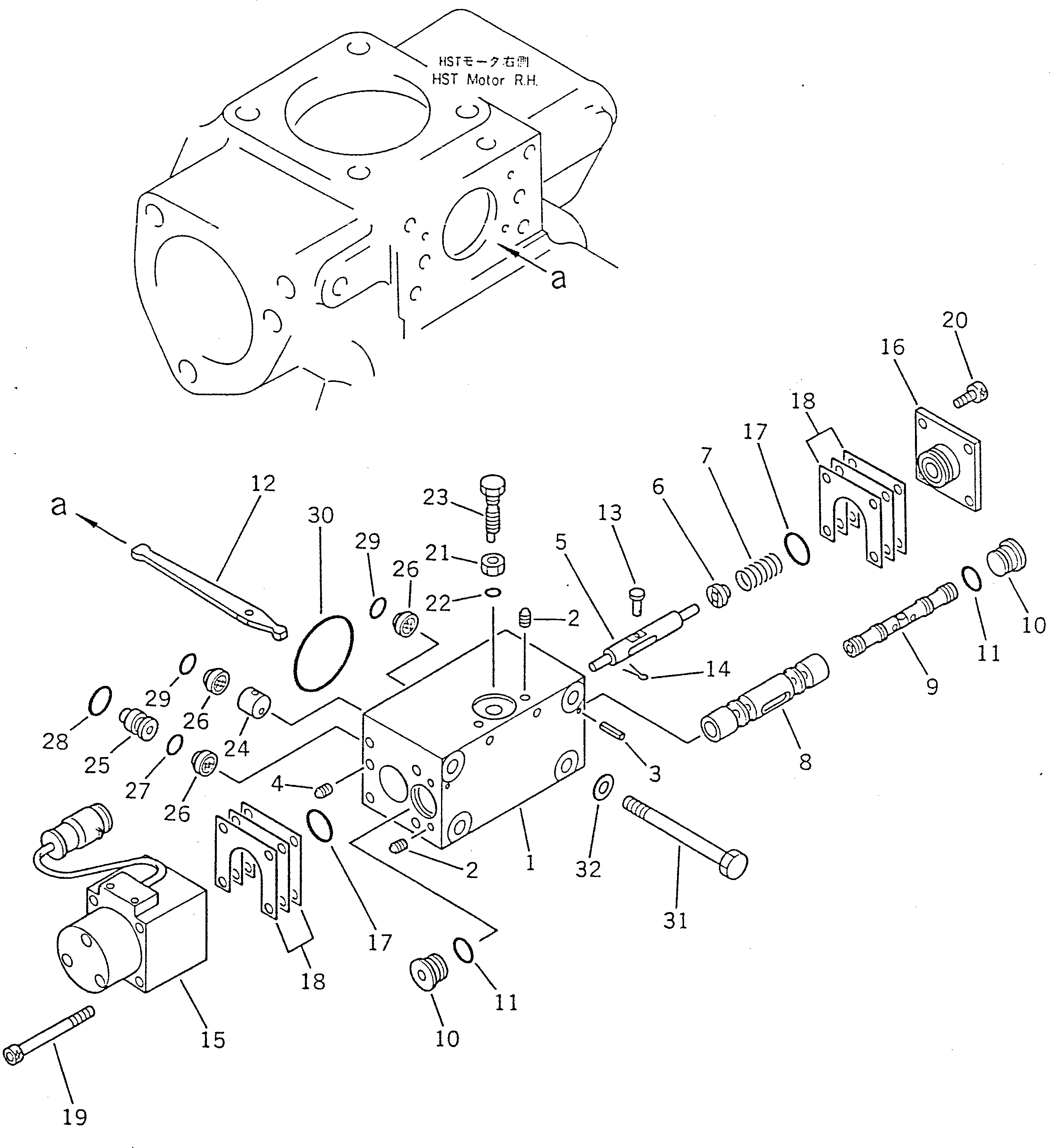 SERVO VALVE ASS'Y 720-68-14701 KOMATSU