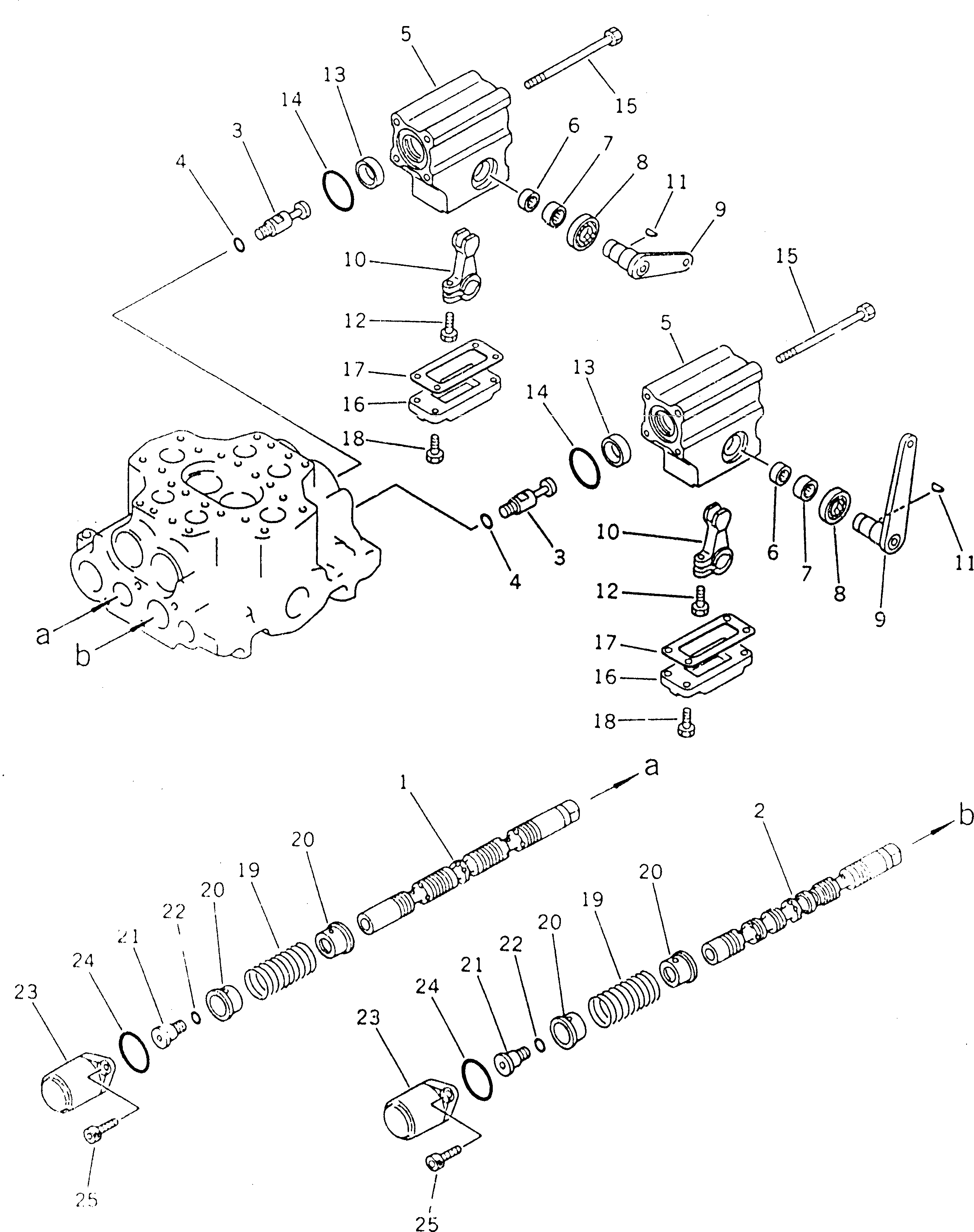 Клапан в сборе (700-92-12002) KOMATSU