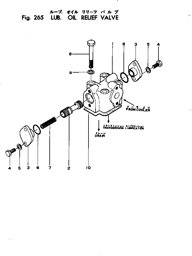 Клапан в сборе 145-14-00181 KOMATSU