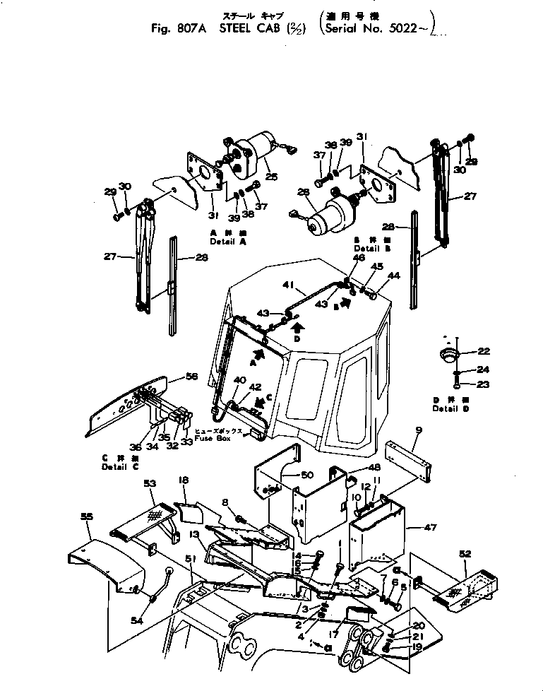 PANEL,(MODIFIED PARTS) 145-06-35112 KOMATSU