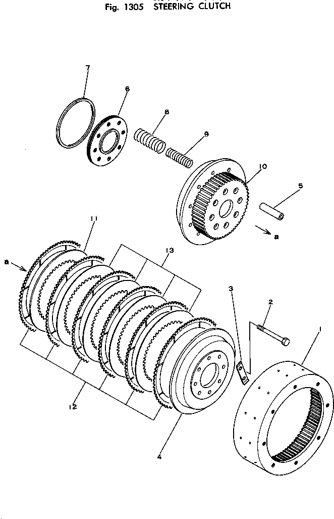 Муфта сцепления в сборе 145-22-00100 KOMATSU
