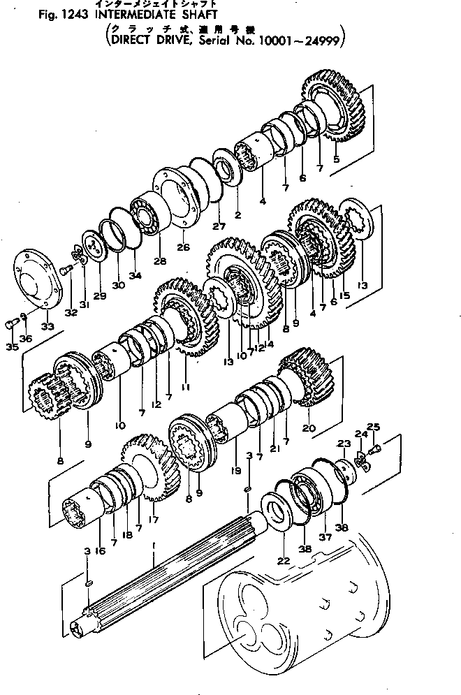 Подшипник 150-15-22360 KOMATSU