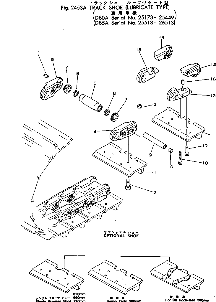 BOLT,MASTER LINK 154-32-41291 KOMATSU