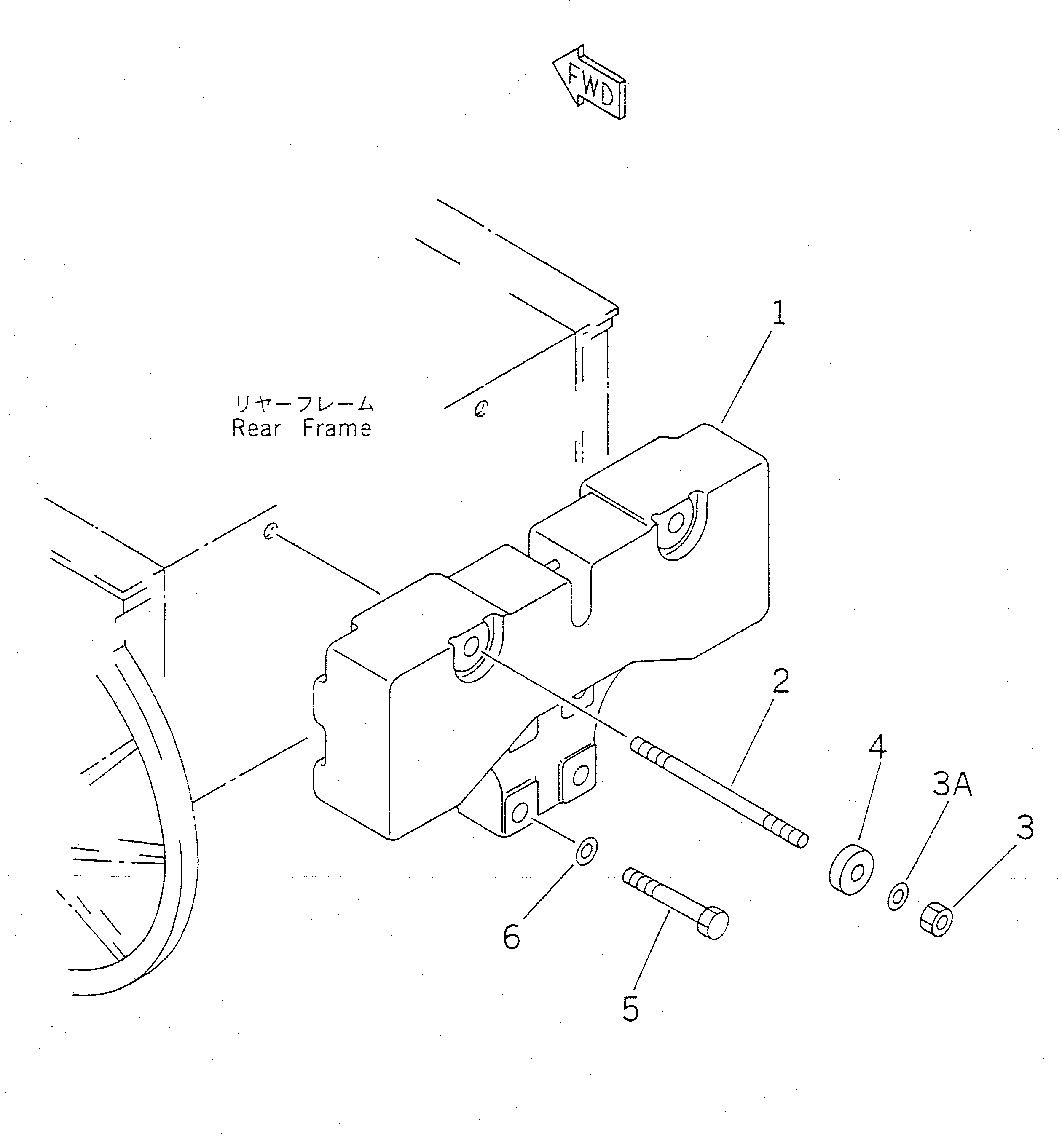 WEIGHT,COUNTER 155-85-11250 KOMATSU