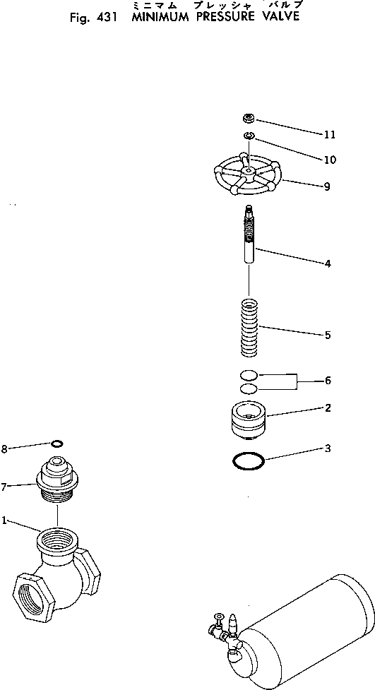 Уплотнительное кольцо круглого сечения M014010050009 KOMATSU