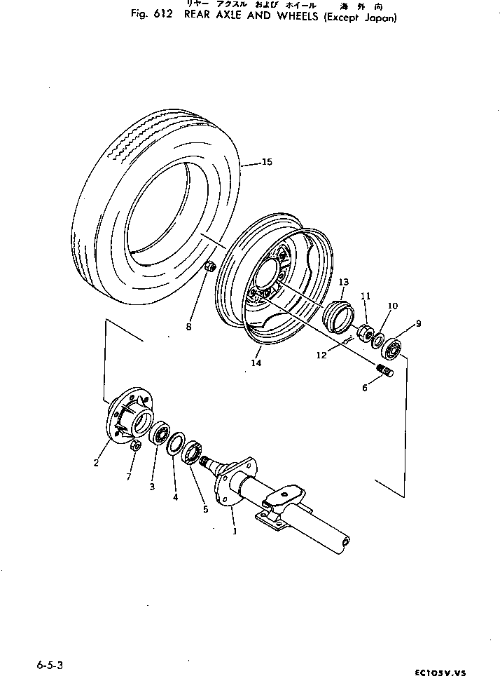 WHEEL HUB ASS'Y M720040308271 KOMATSU