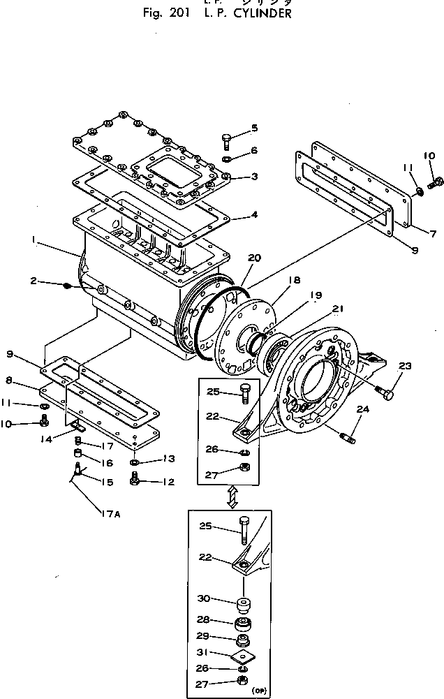 компрессор в сборе M720021500100 KOMATSU