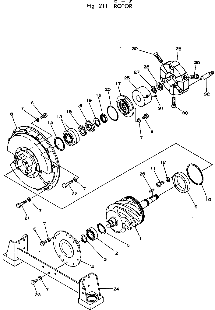 кольцо M012602004209 KOMATSU