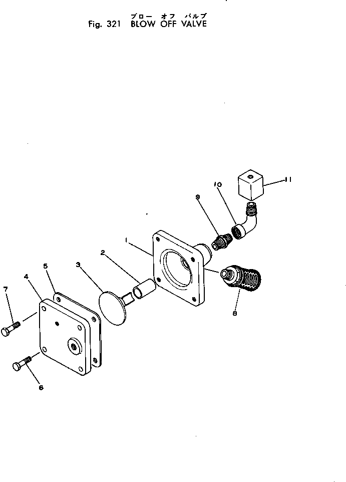 Распределительный коллектор M710230030500 KOMATSU