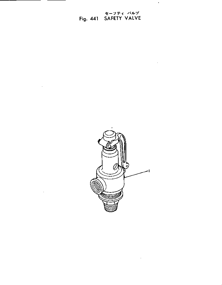 SAFETY VALVE ASS'Y M720230002700 KOMATSU