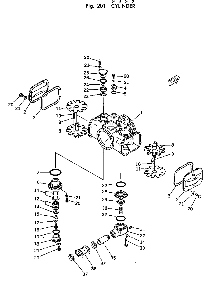 Подшипник M721165201260 KOMATSU