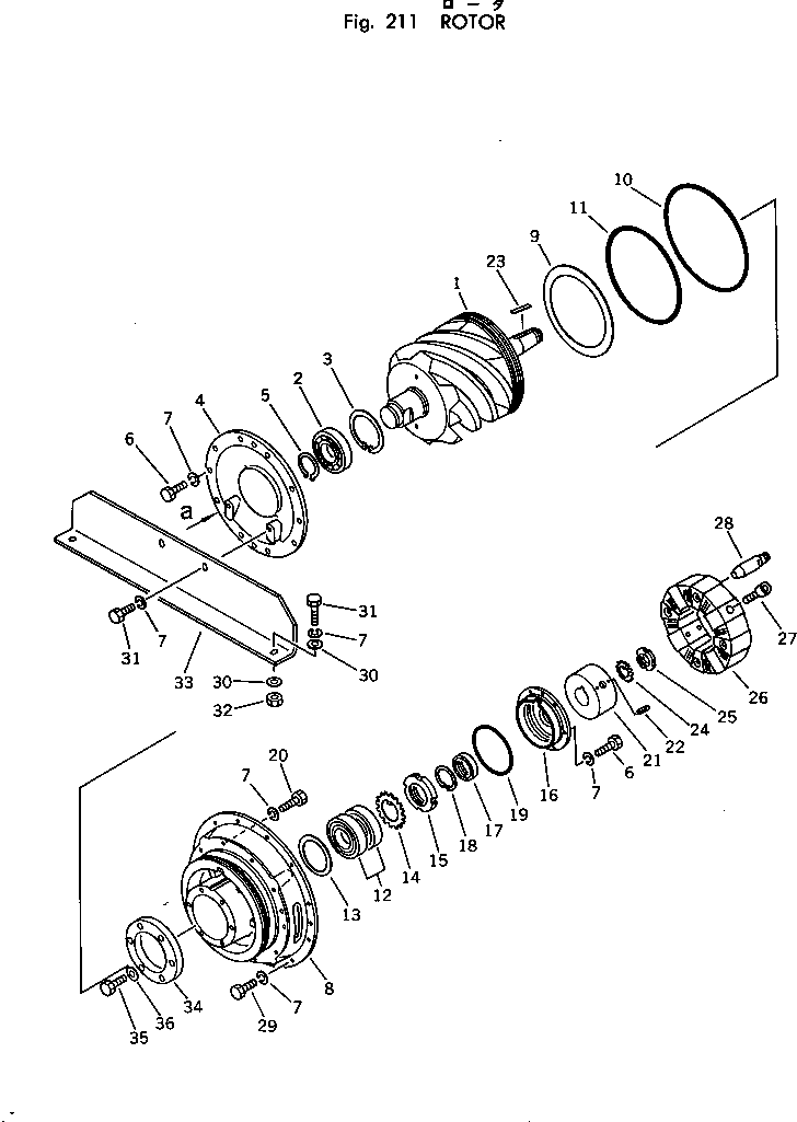 Ключ M012102000800 KOMATSU