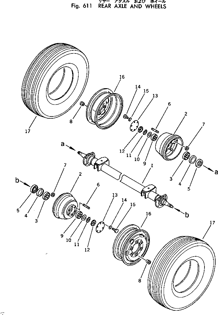 WHEEL HUB ASS'Y M721165207080 KOMATSU