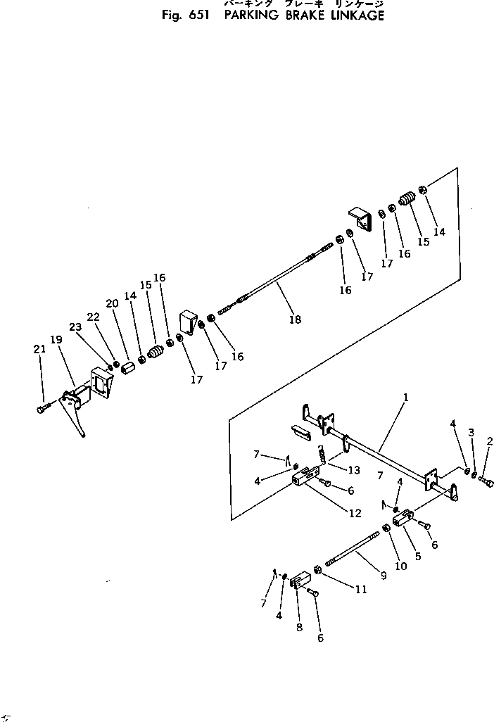 SHAFT,(EXCEPT JAPAN) M721165307320 KOMATSU
