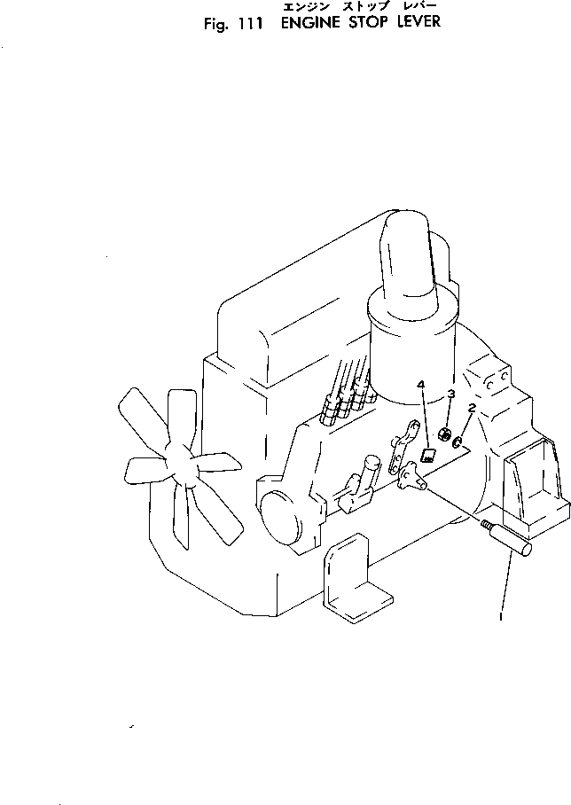 Табличка M710170753040 KOMATSU