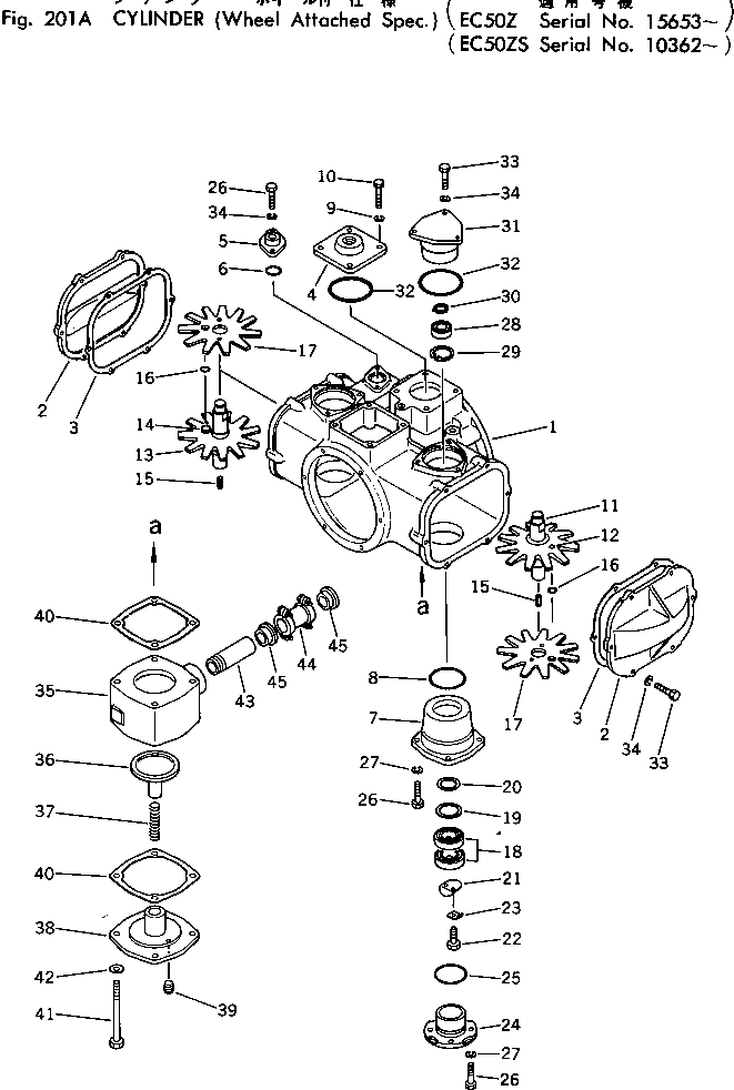 Компрессор в сборе M721037600010 KOMATSU