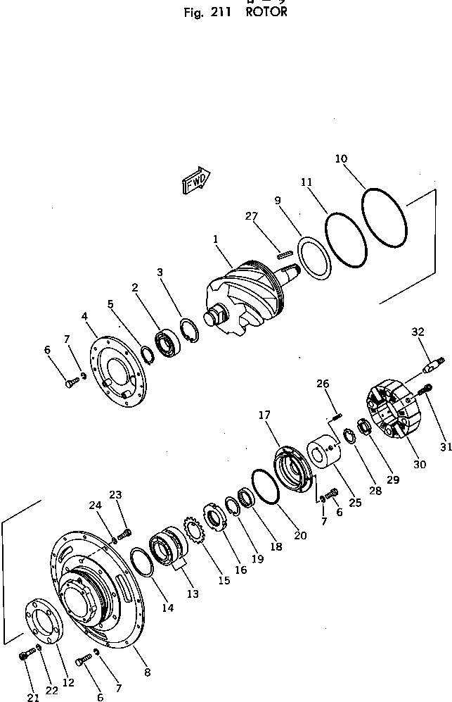 COUPLING,DRIVEN M711075314110 KOMATSU