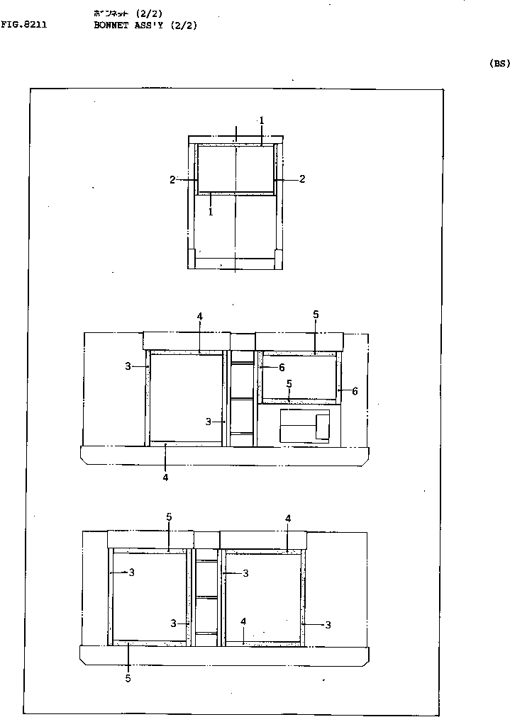 Резиновое уплотнение DY81551-04604 KOMATSU