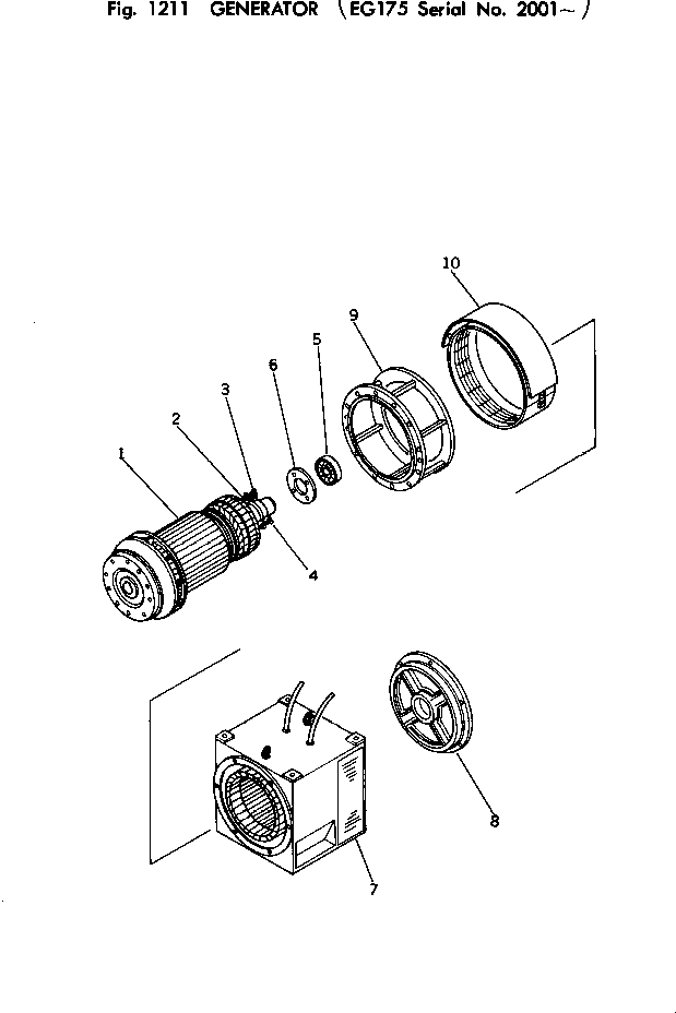 SHIELD ASS'Y,BEARING TEGM20201 KOMATSU