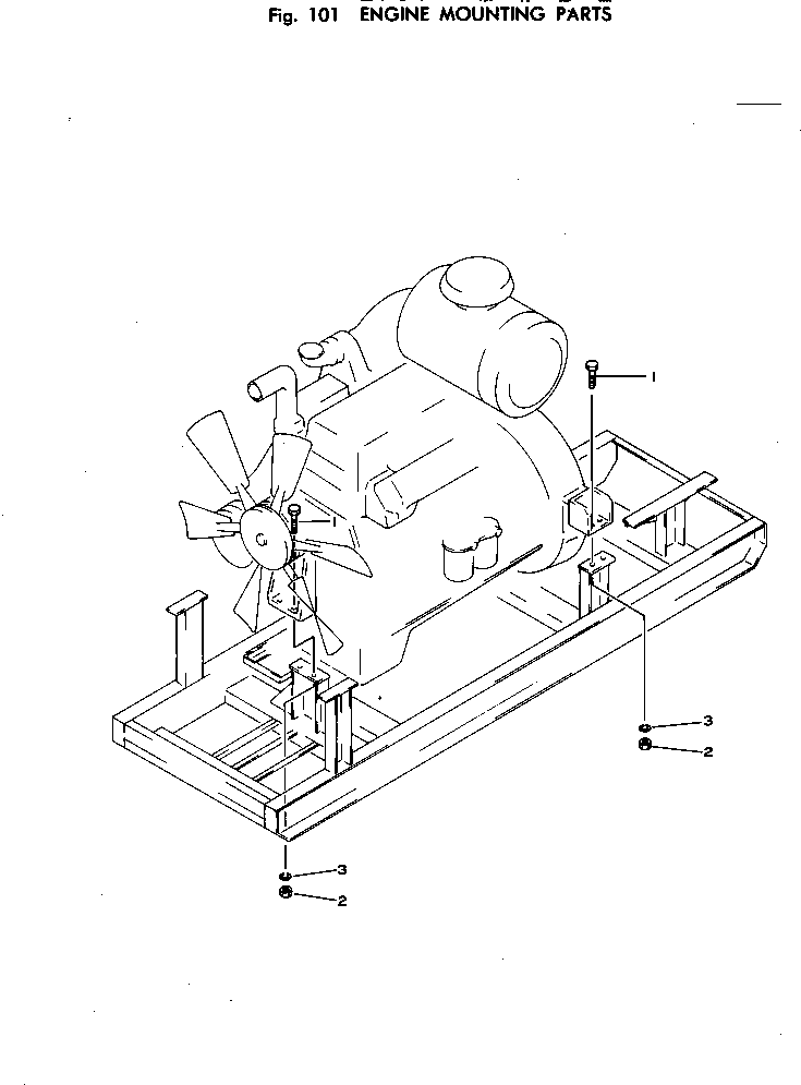 Болт 01016-32070 KOMATSU