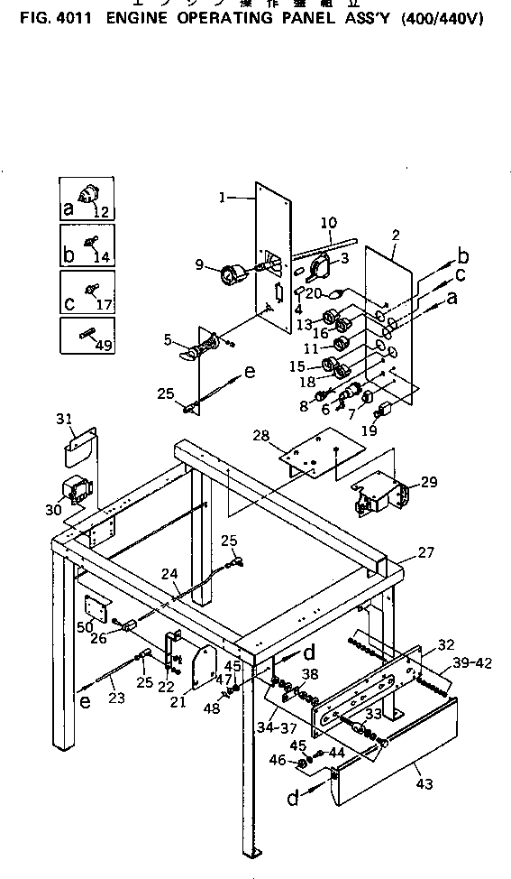 SUPPORT,LEG DY74353-10012 KOMATSU