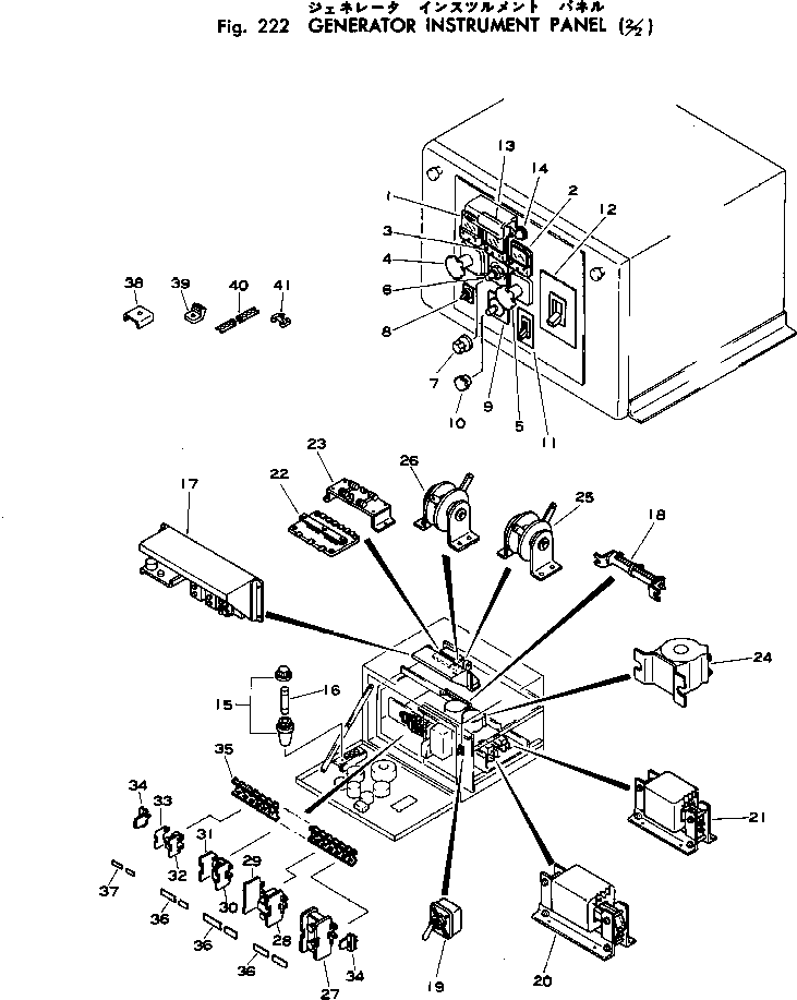 BREAKER,NO FUSE (FOR 1-PHASE) TETO30-E30 KOMATSU