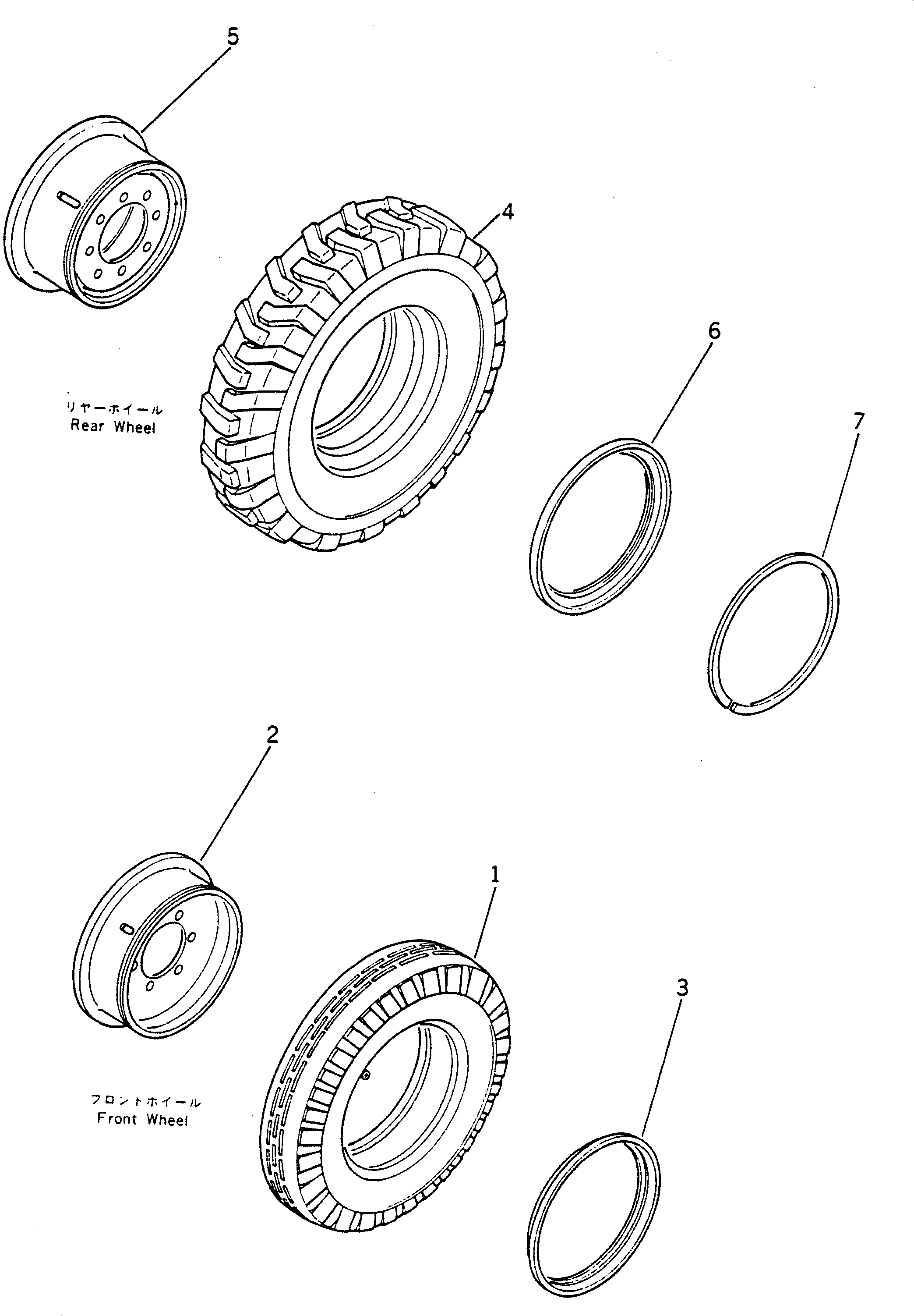 RIM ASS'Y 236-30-22200 KOMATSU
