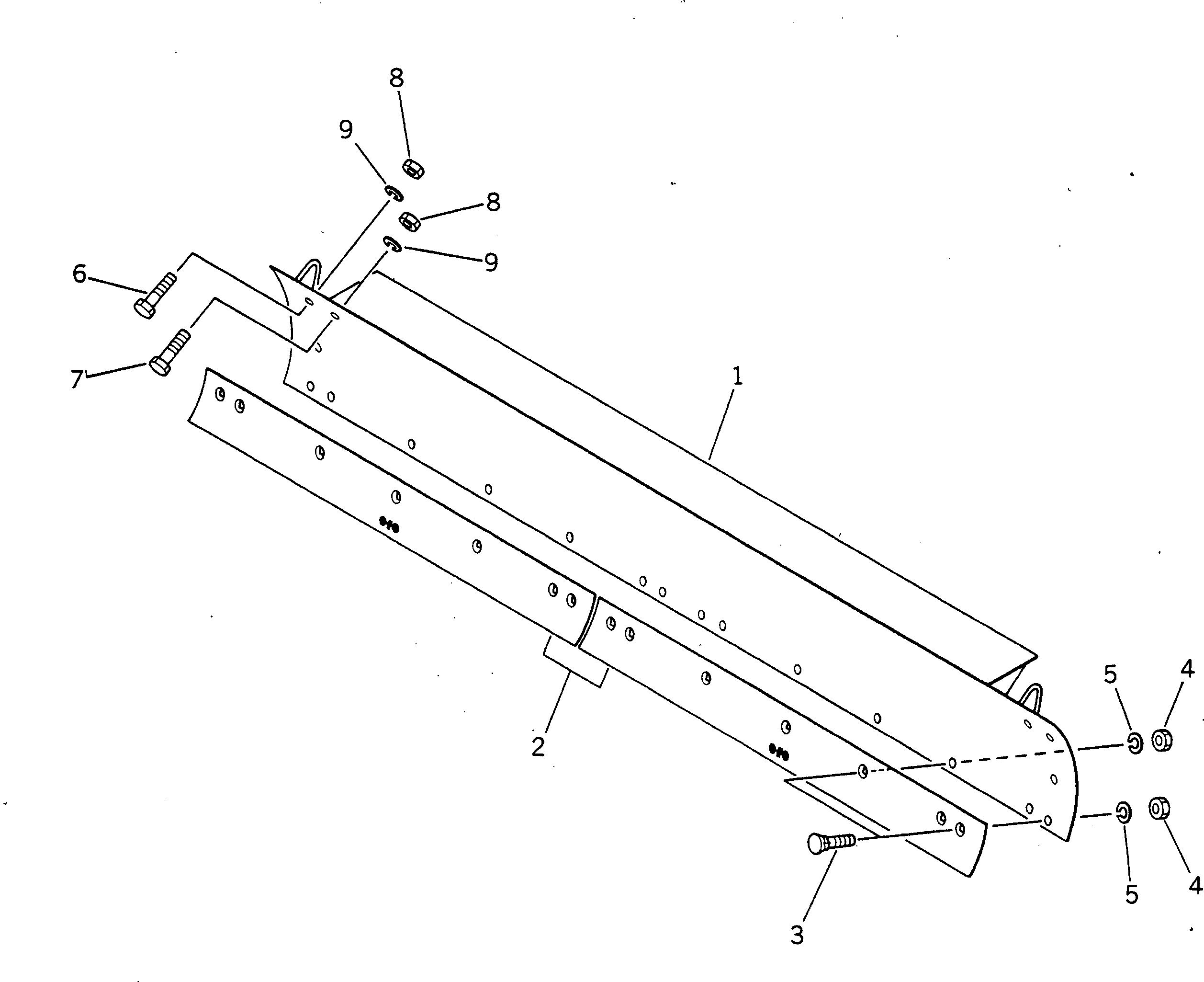 Щётка стеклоочистителя 236-978-1110 KOMATSU