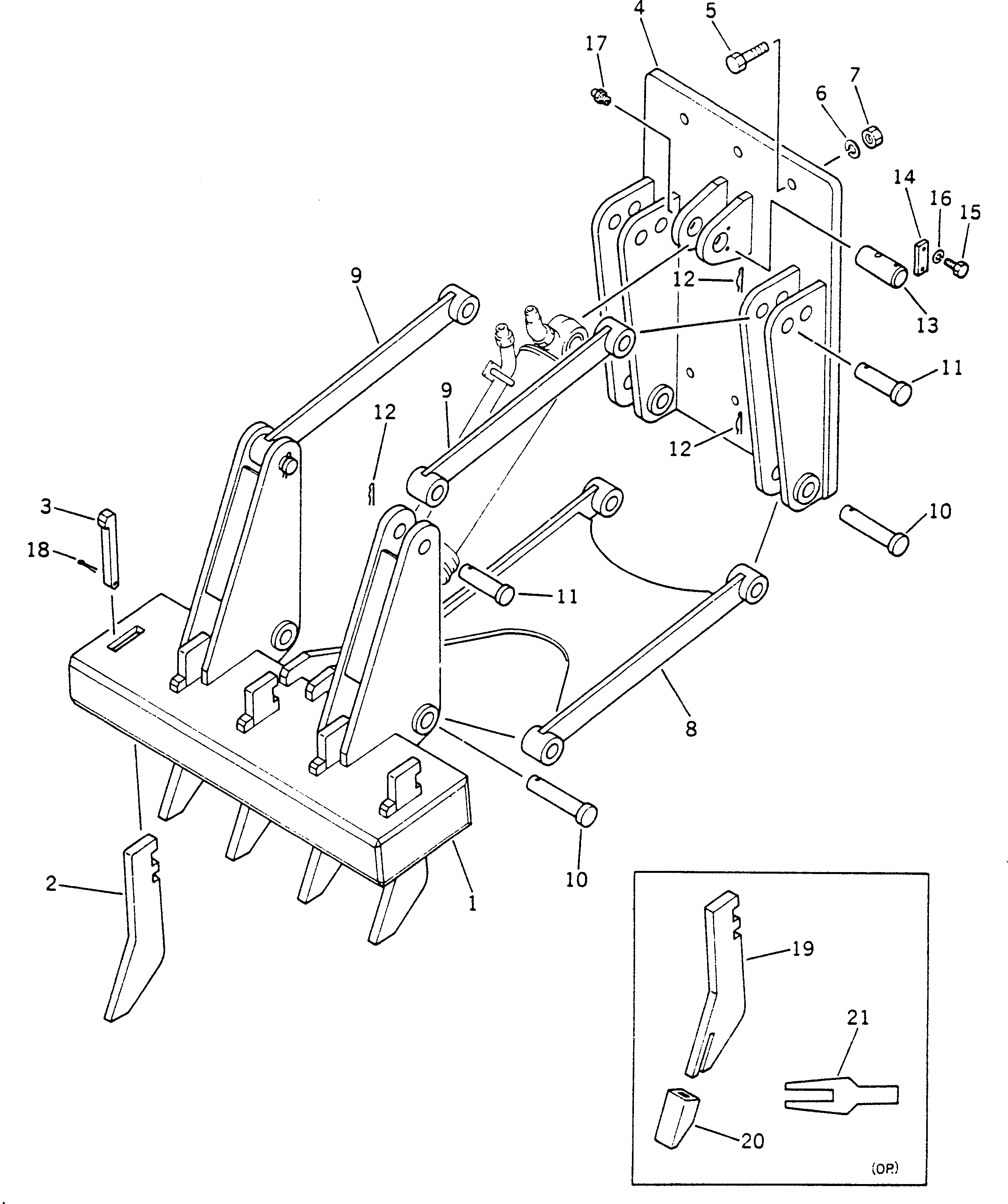 SHANK 237-71-51310 KOMATSU