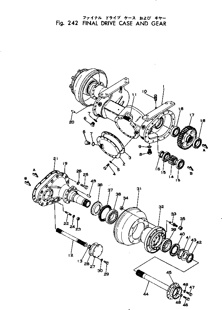 Гайка \0\236-22-12170 KOMATSU