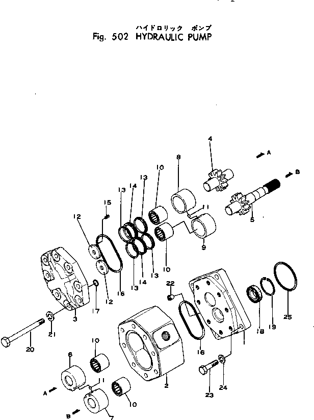 Крышка 07423-66031 KOMATSU