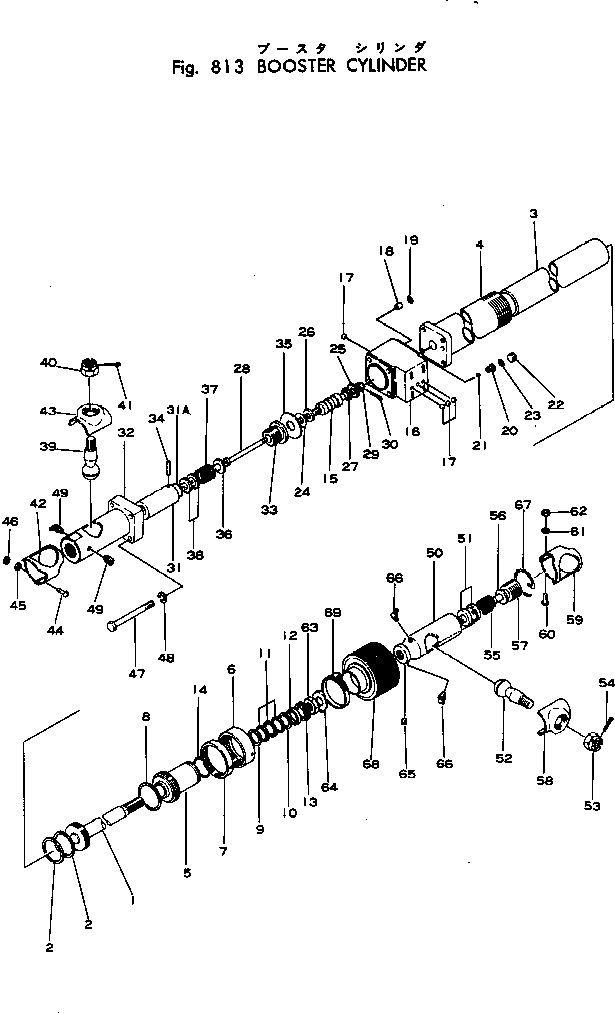 U-образная манжета 233-41-13470 KOMATSU