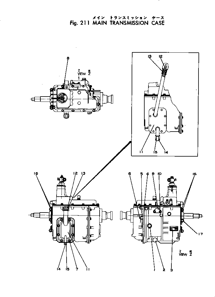 Крышка 237-14-11110 KOMATSU