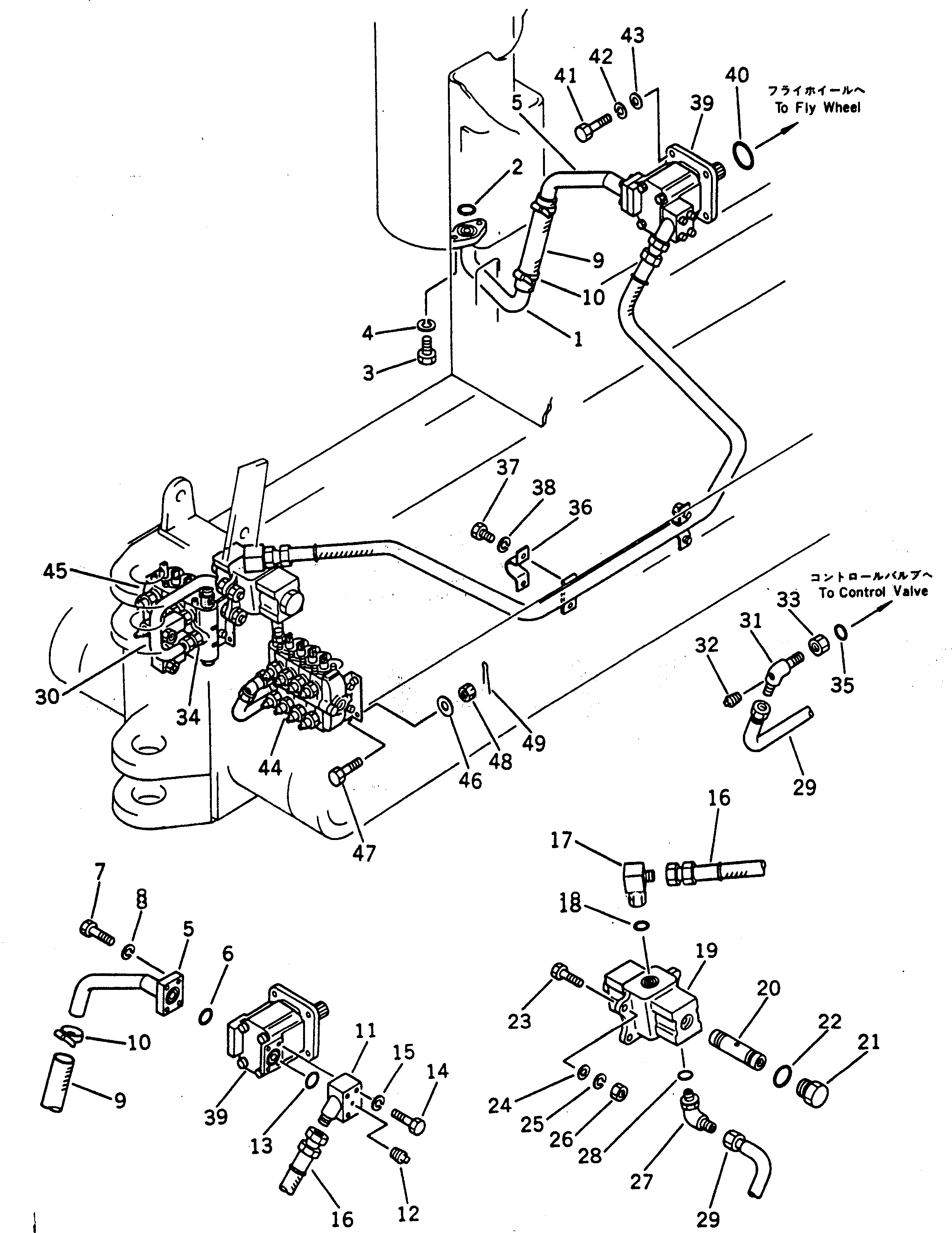 Ниппель 237-60-15420 KOMATSU