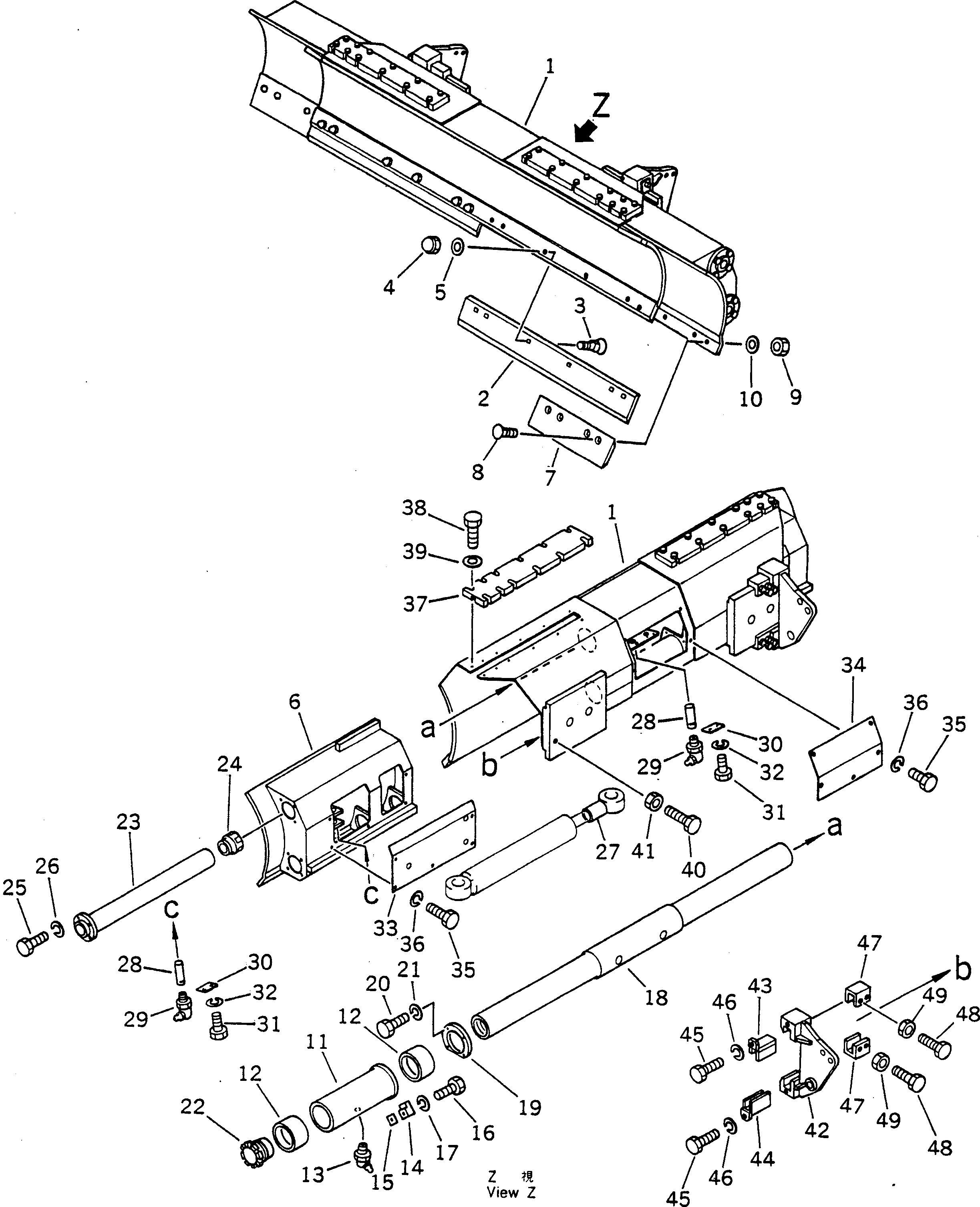 ADJUSTER,R.H. 237-870-5220 KOMATSU