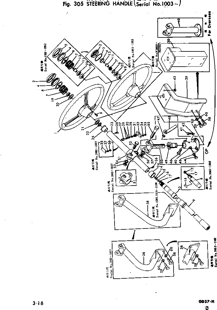 BRACKET,(EXCEPT JAPAN) (OP) 232-930-1130 KOMATSU