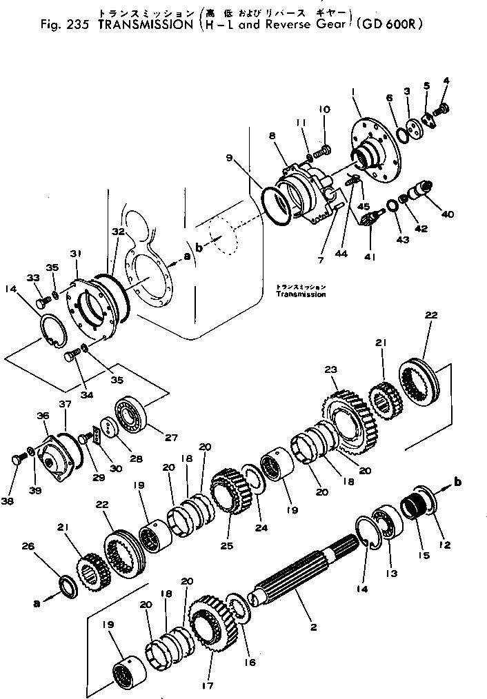 Кольцо подшипника 232-14-63370 KOMATSU